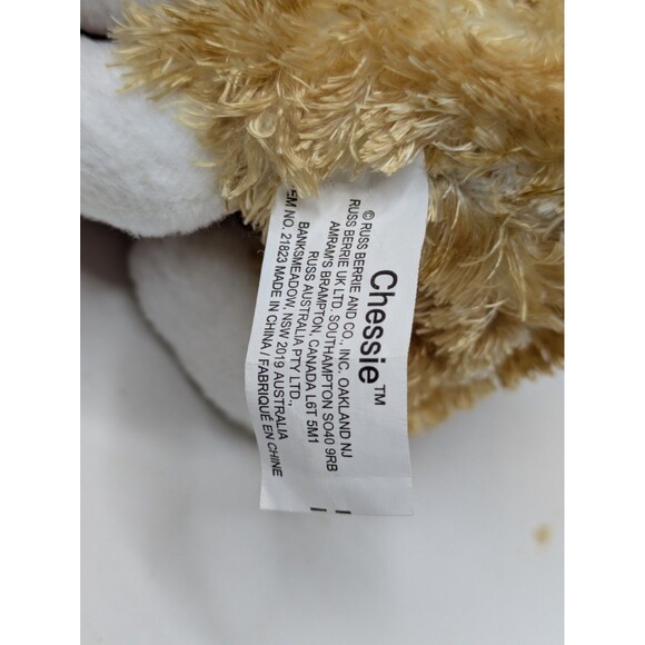 Russ Berrie CHESSIE Orange Tabby Striped Cat Kitten Plush 4" Mini Kitty NWT Rare - Picture 3 of 7